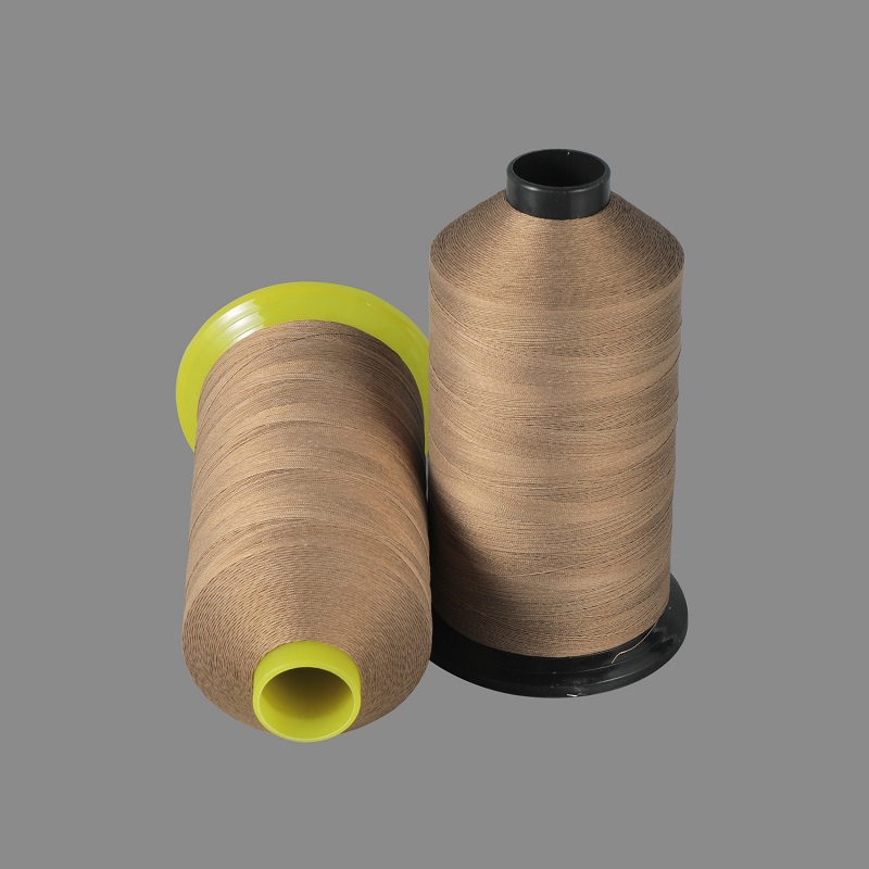 Hilo de coser recubierto de PTFE de alta resistencia y baja fricci&oacute;n al por mayor