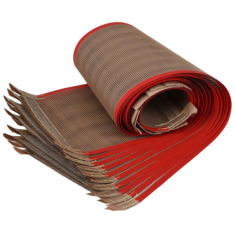 Tekoči trak iz steklenih vlaken, odporen na visoke temperature 4x4 mm, prevlečen s PTFE