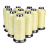 እሳት መከላከያ 400D 600D 1000D አራሚድ ፋይበር ጠመዝማዛ 3-10 plies የማይዝግ ብረት ስፌት ክር