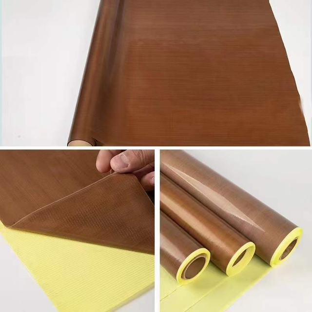 PTFE Adhesive Cinta adhesiva PTFE Cubierto de tela de fibra de vidrio con adhesivo y papel de liberación