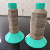 Жоғары температураға төзімді отқа төзімді PTFE қапталған базальт талшықты тігін жібі 